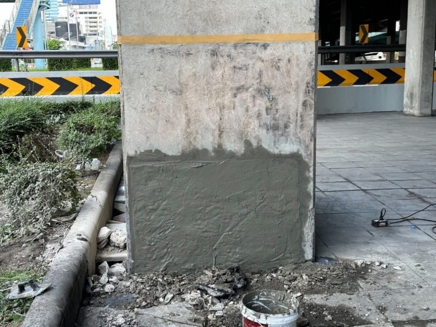 Protective coating application